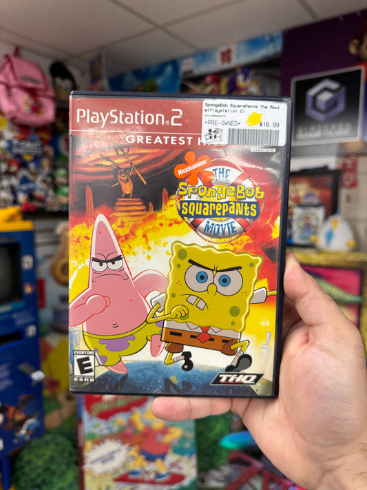 Spongebob SquarePants The Movie - PS2 Boxed