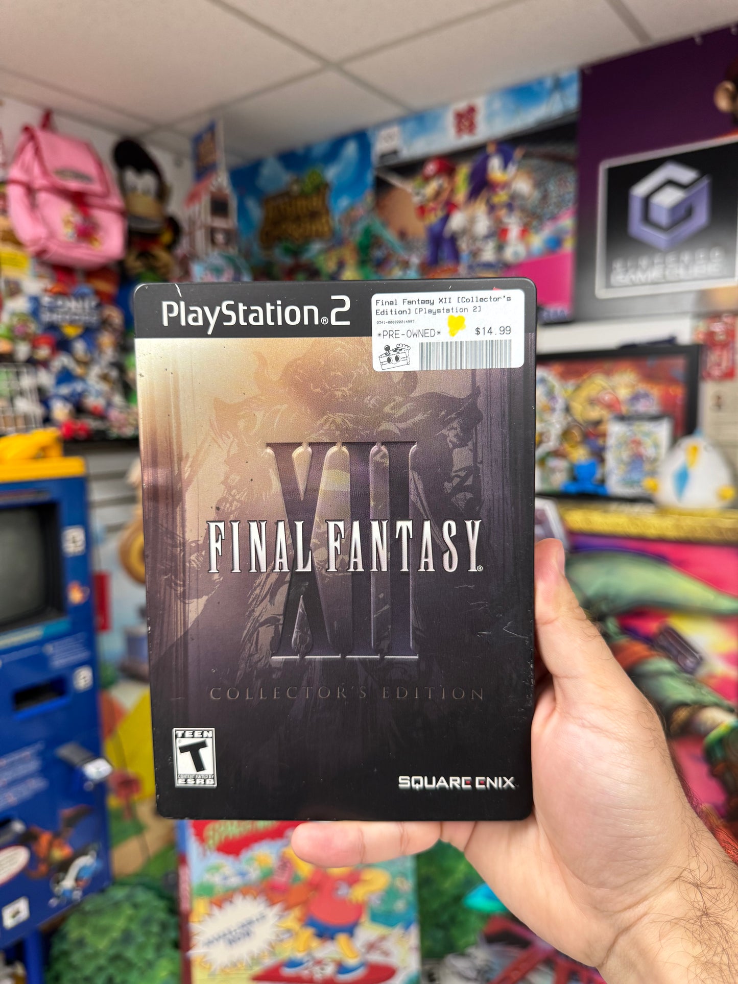 Final Fantasy XII Collector's Edition Steelbook PS2 CIB