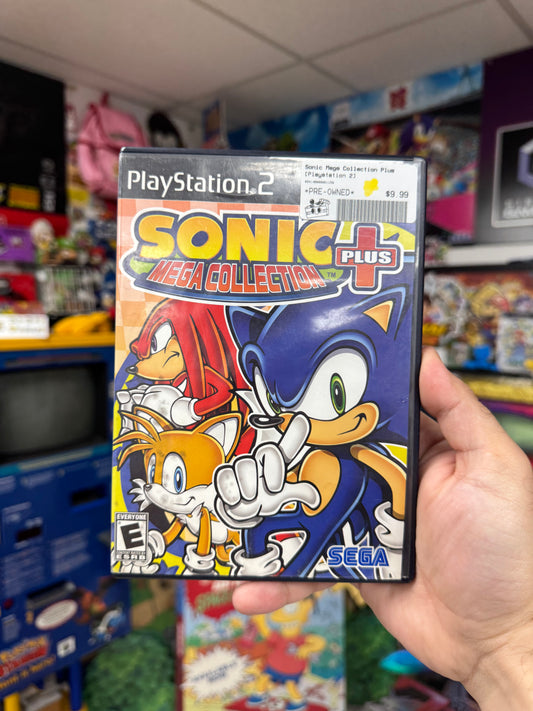 Sonic Mega Collection Plus PS2 CIB