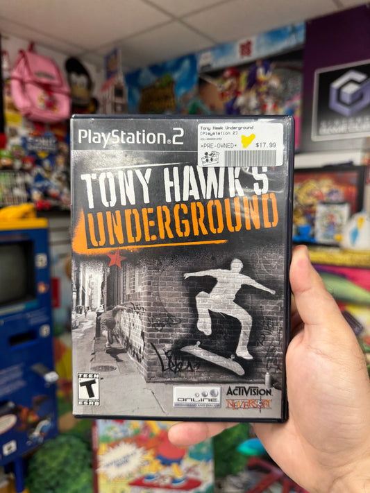 Tony Hawk's Underground PS2 CIB
