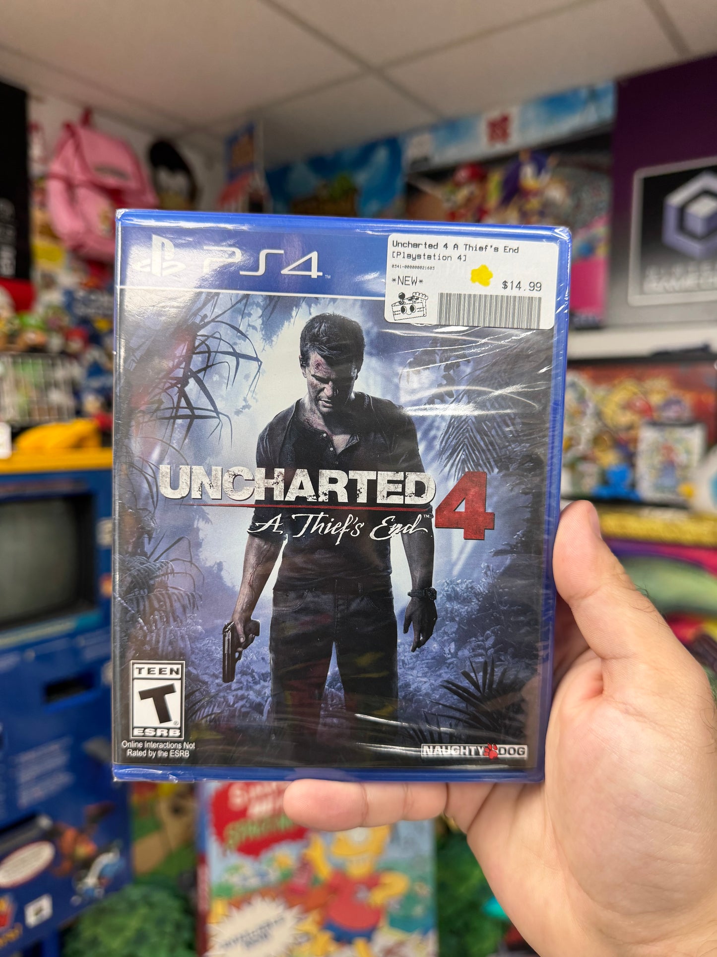 Uncharted 4: A Thief's End - PS4 Sealed