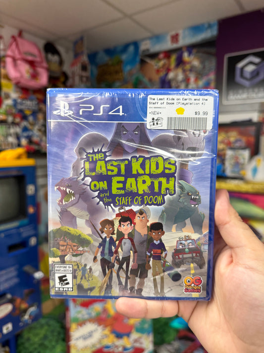 The Last Kids on Earth and the Staff of Doom - PS4 Sealed