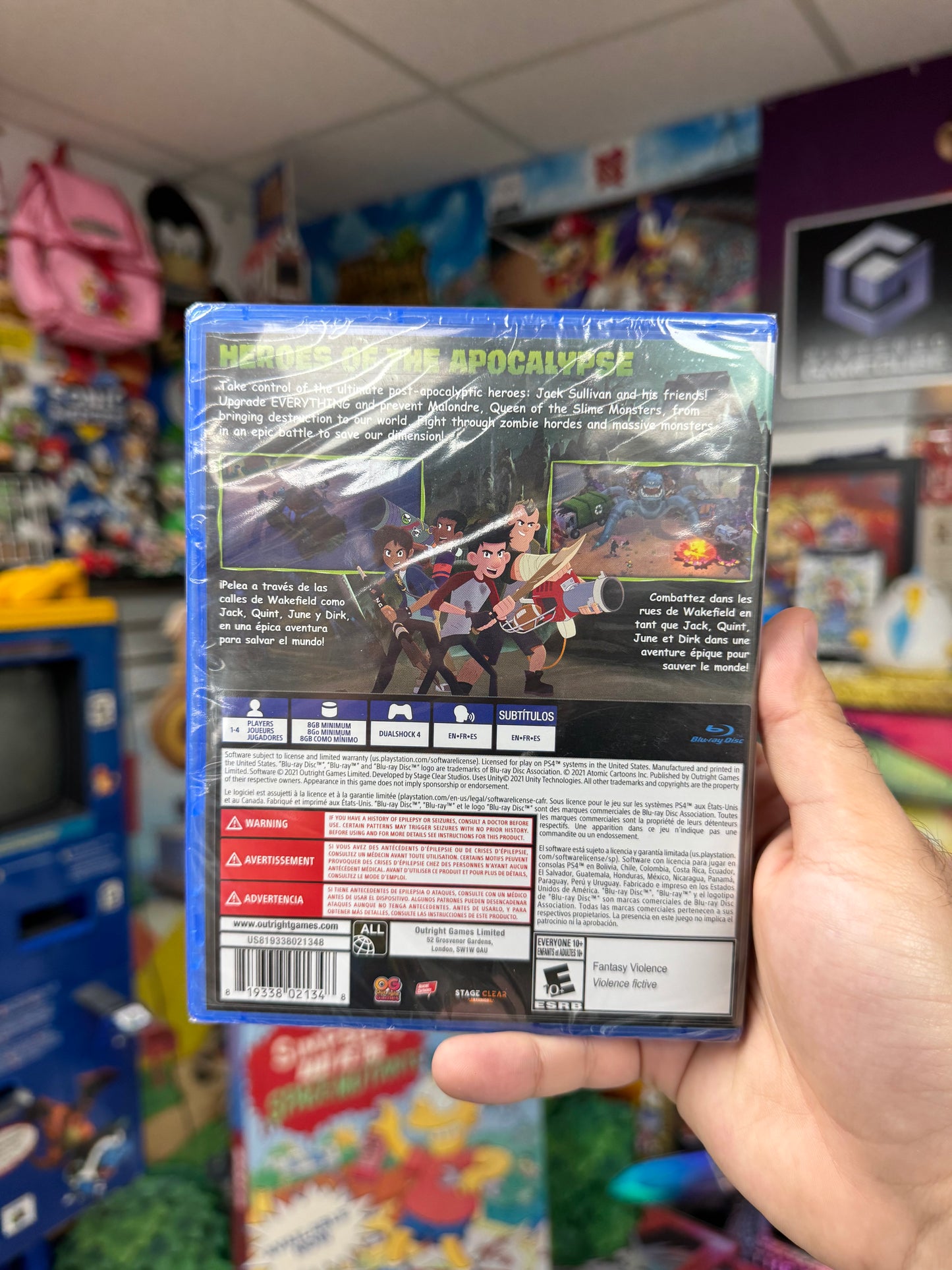 The Last Kids on Earth and the Staff of Doom - PS4 Sealed