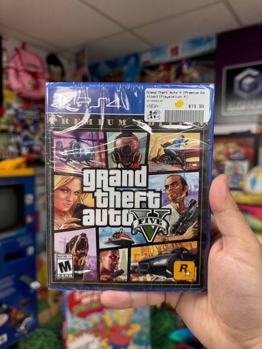 Grand Theft Auto V [Premium Edition] - PS4 Sealed
