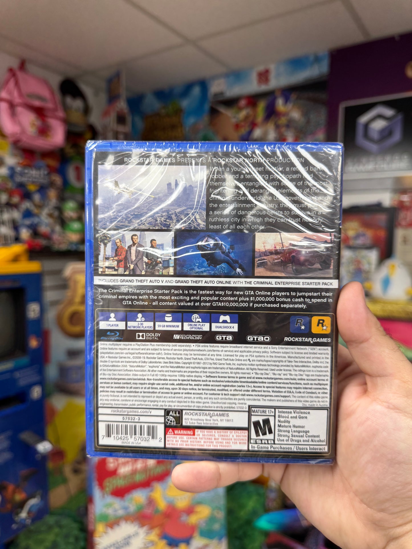 Grand Theft Auto V [Premium Edition] - PS4 Sealed