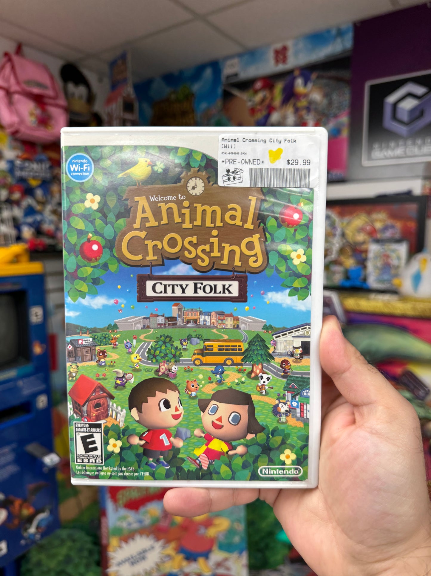 Animal Crossing City Folk - Wii CiB