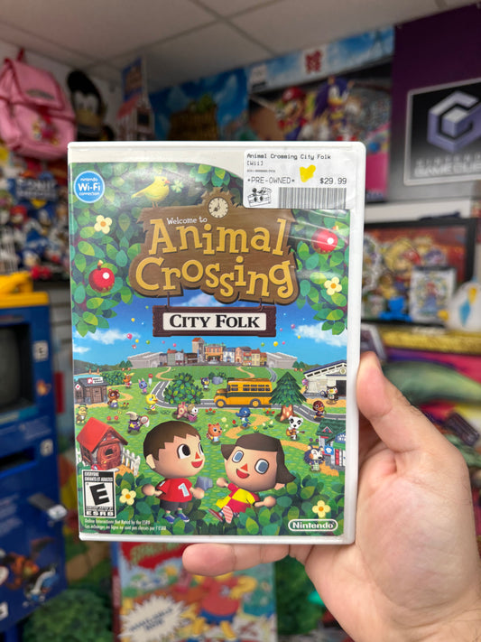 Animal Crossing City Folk - Wii CiB
