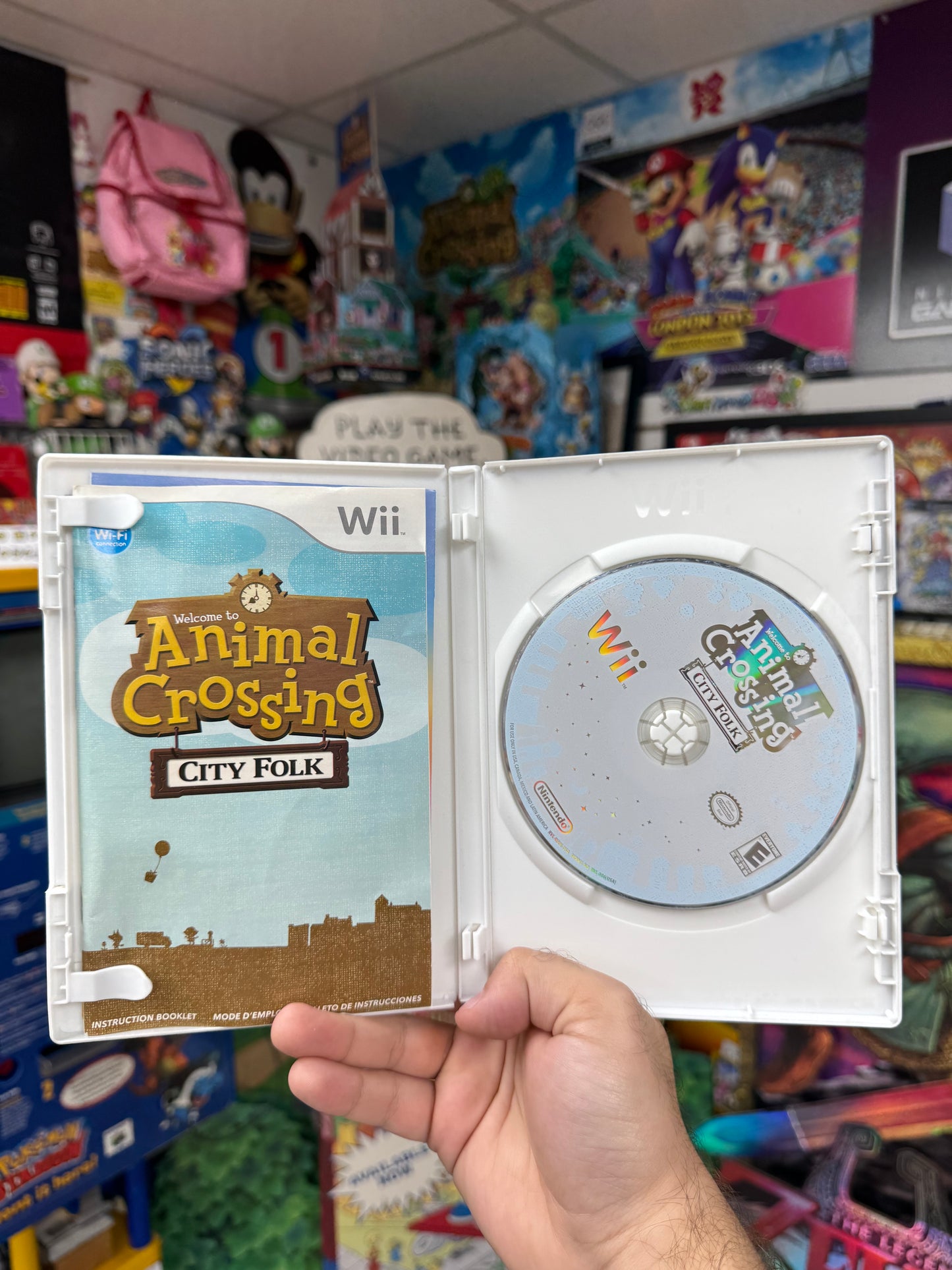 Animal Crossing City Folk - Wii CiB