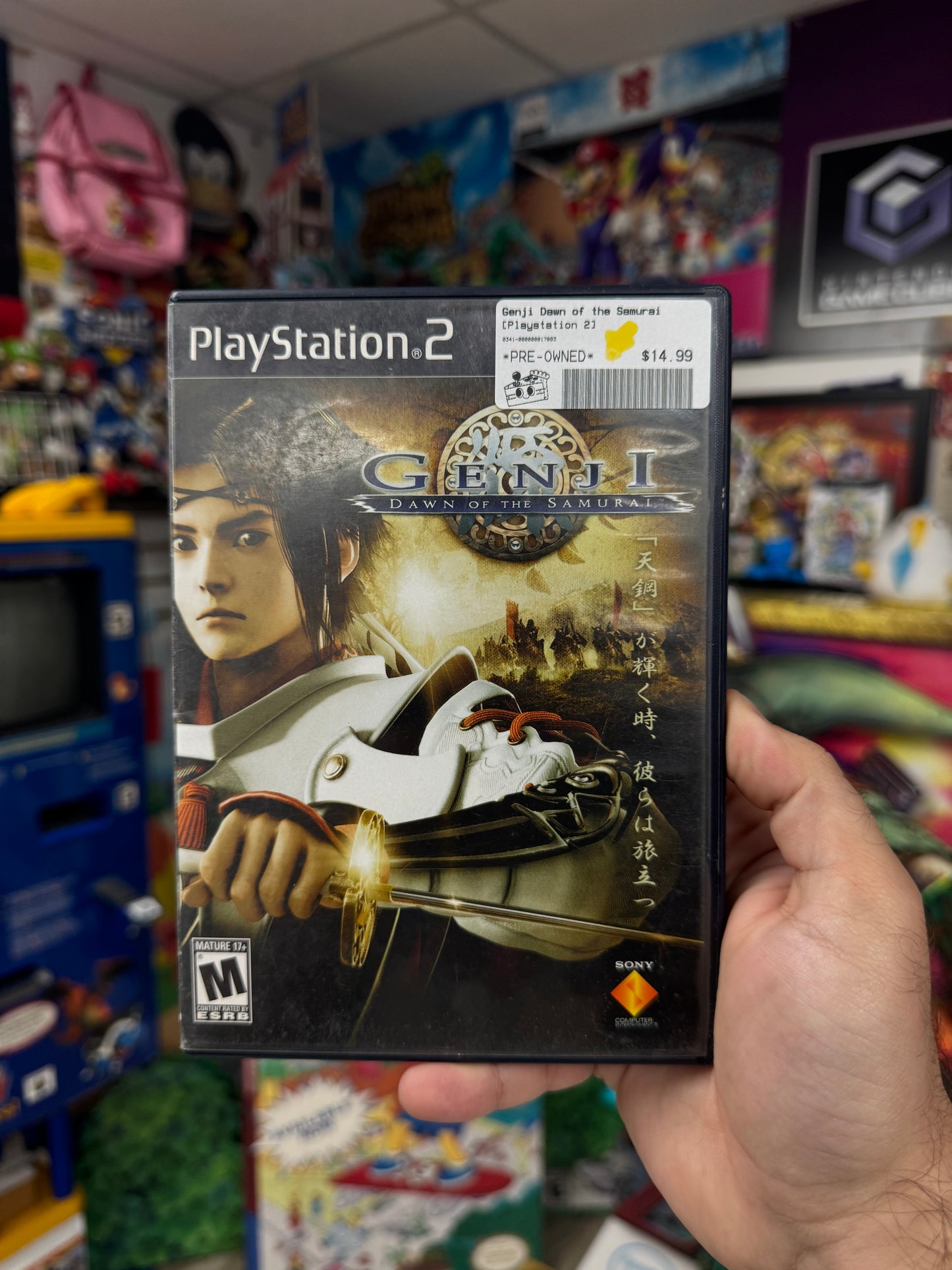 Genji Dawn of the Samurai PS2 CIB