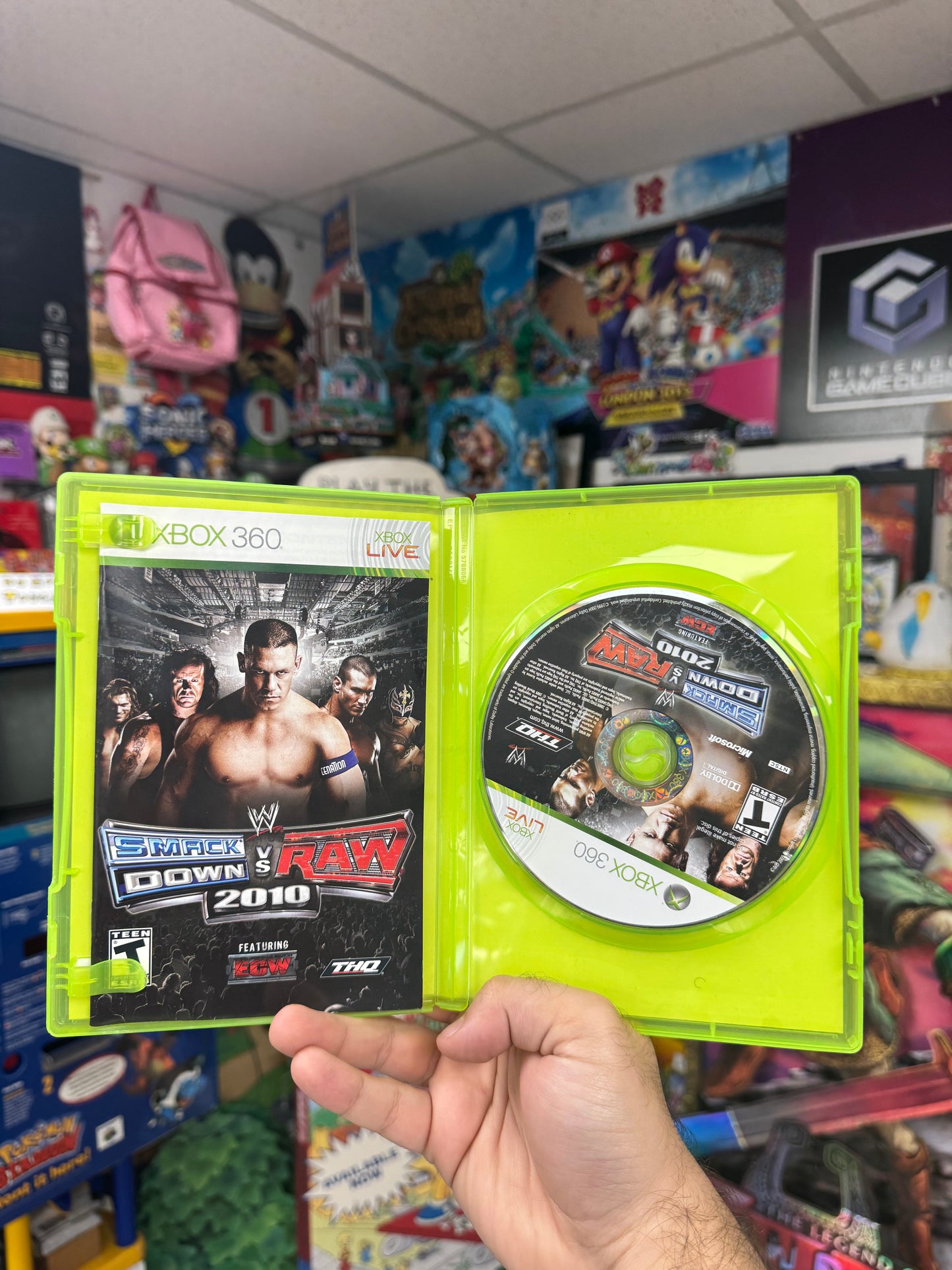 WWE Smackdown VS. Raw 2010 Xbox 360 CIB