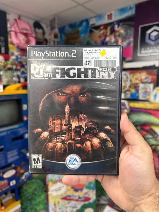 Def Jam Fight for NY PS2 CIB