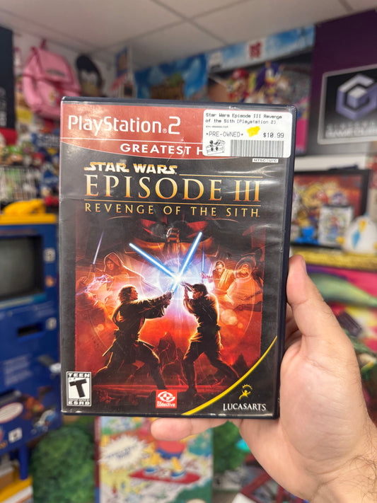 Star Wars Episode III Revenge of the Sith PS2 CIB