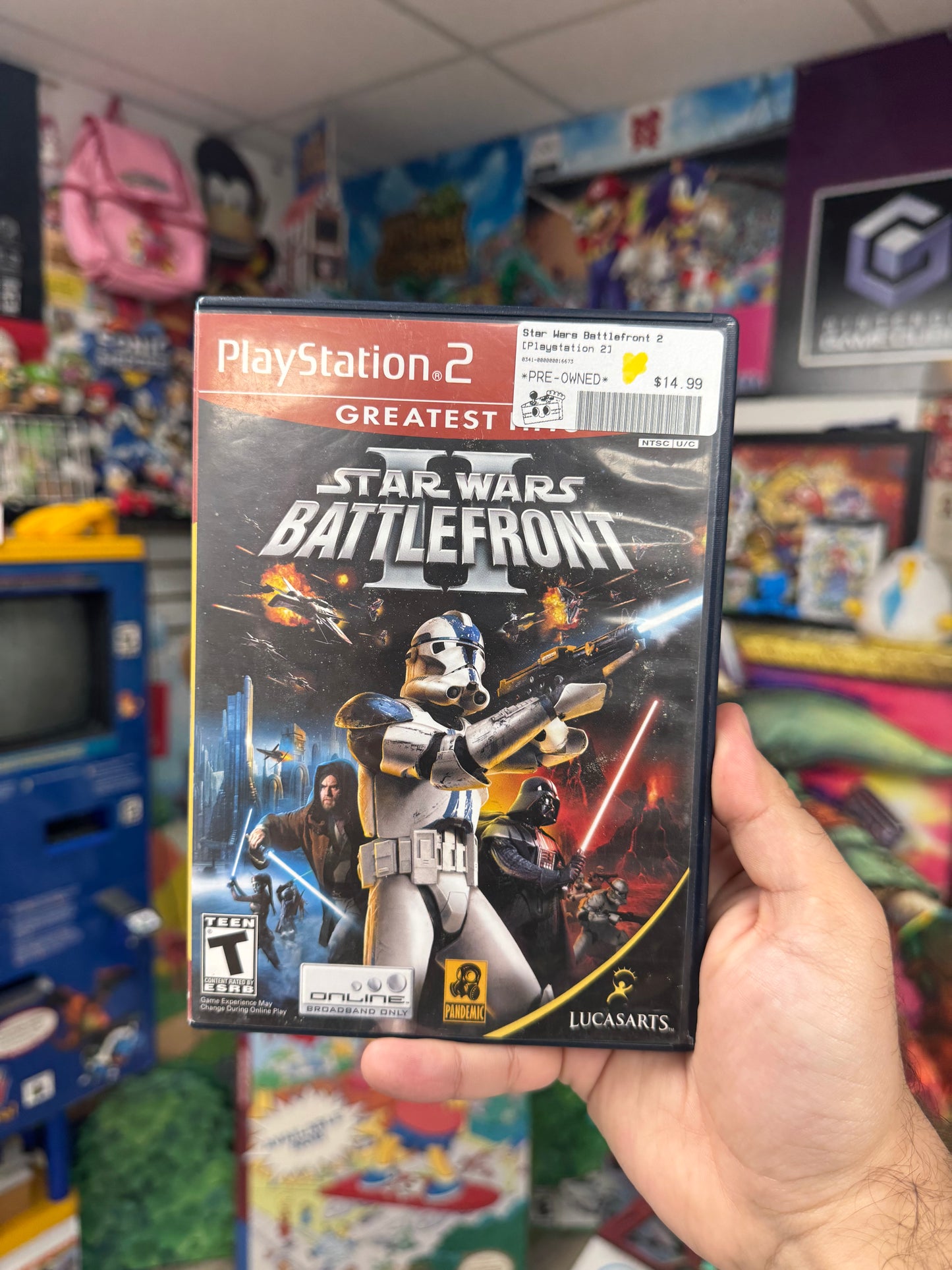 Star Wars Battlefront 2 PS2 CIB