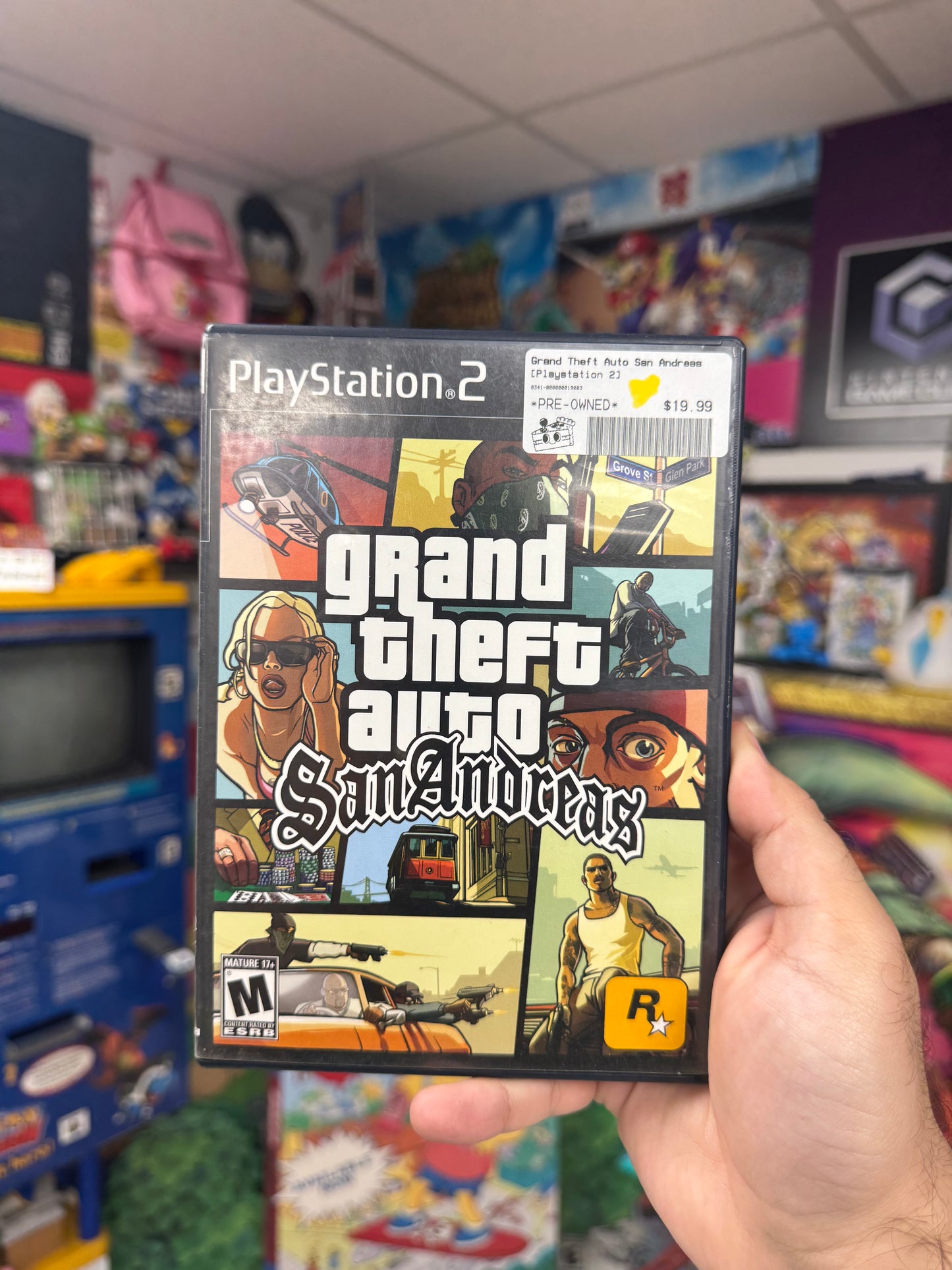 Grand Theft Auto San Andreas PS2 CIB