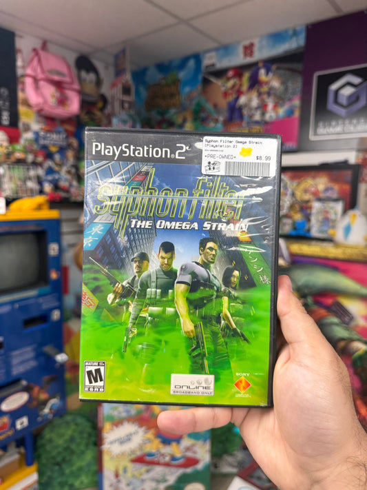 Syphon Filter Omega Strain PS2 Boxed