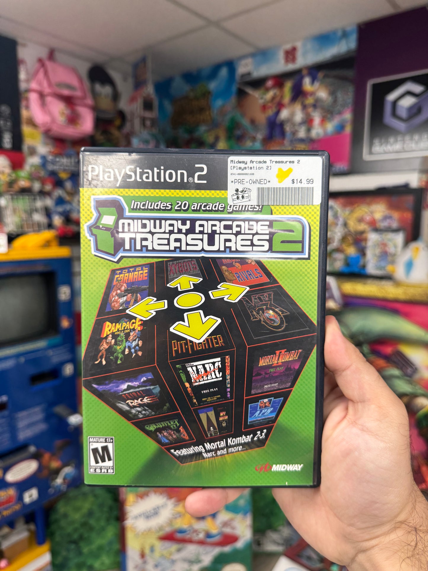 Midway Arcade Treasures 2 PS2 CIB