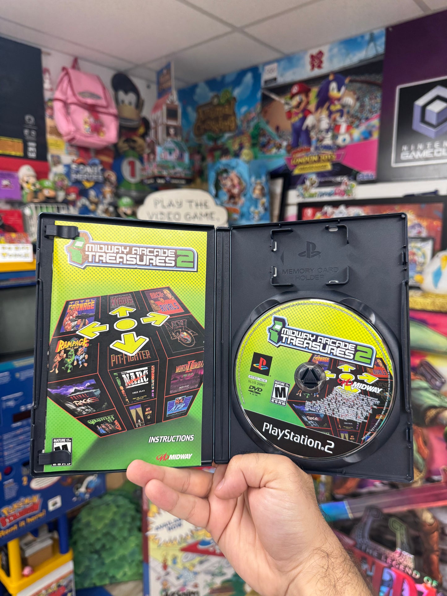 Midway Arcade Treasures 2 PS2 CIB