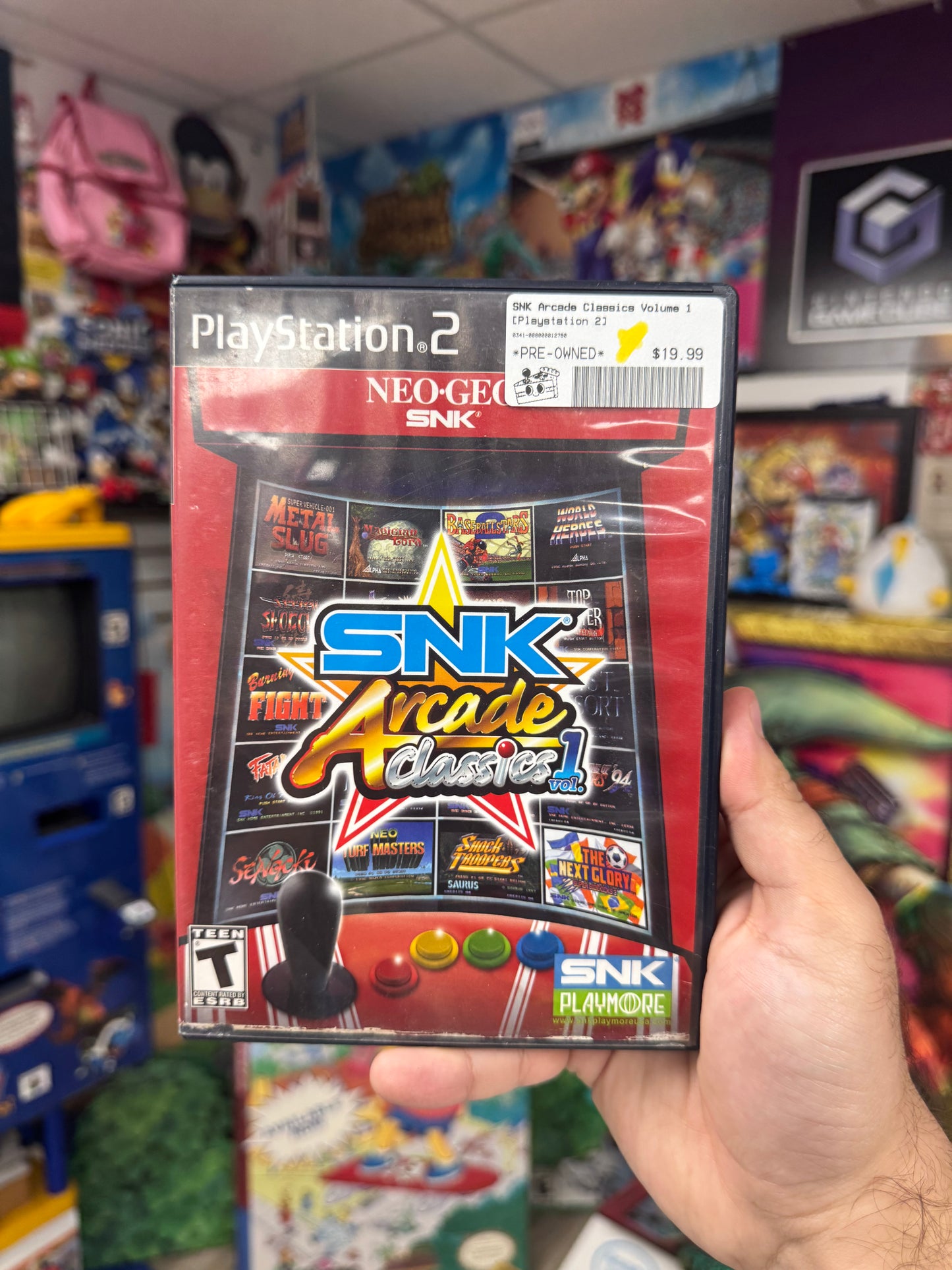 SNK Arcade Classics Volume 1 - PS2 CiB