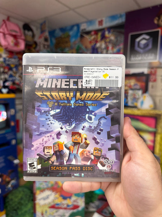Minecraft Story Mode Season Pass - PS3 CiB
