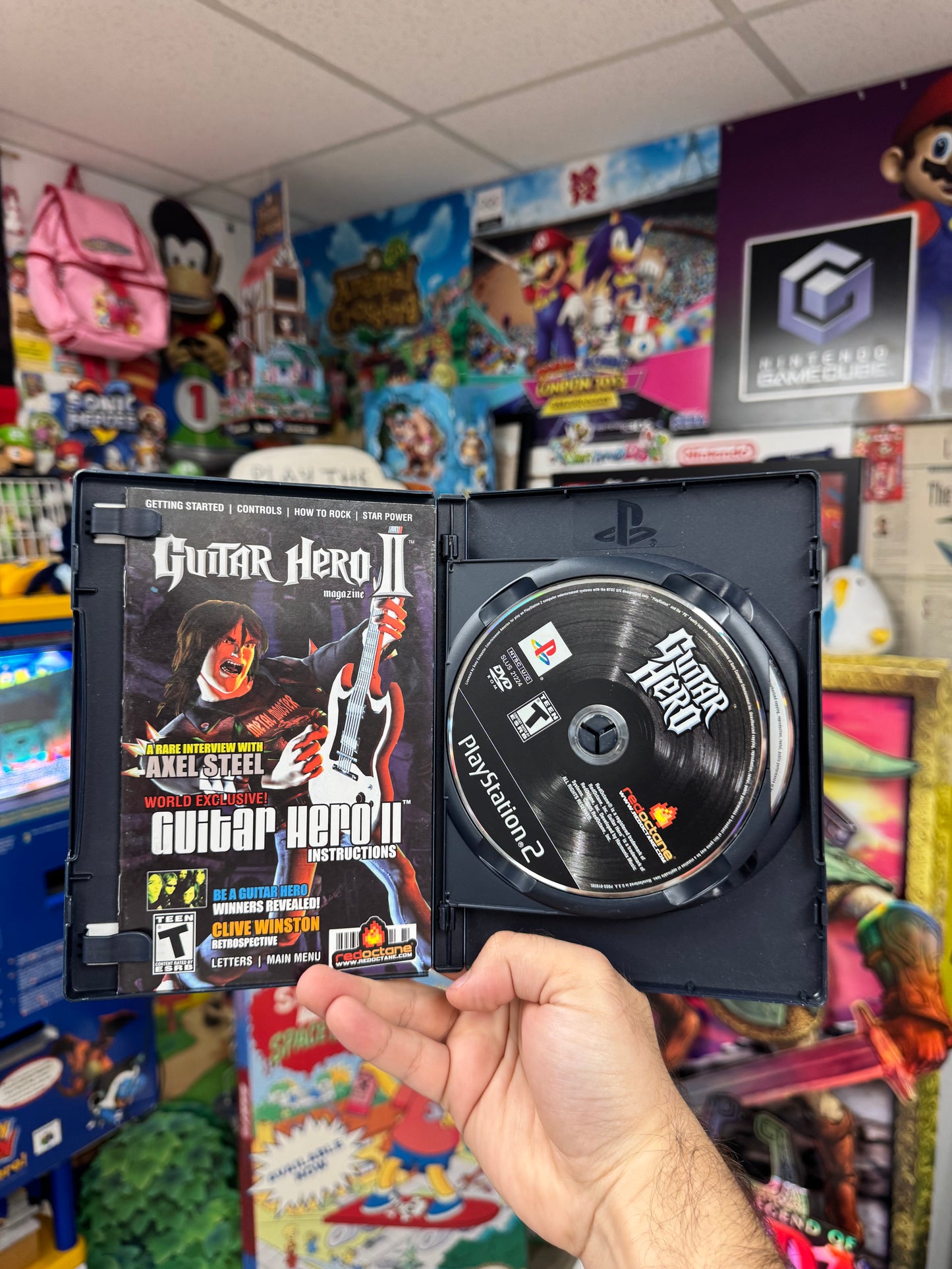 Guitar Hero I & II Dual Pack - PS2 CiB
