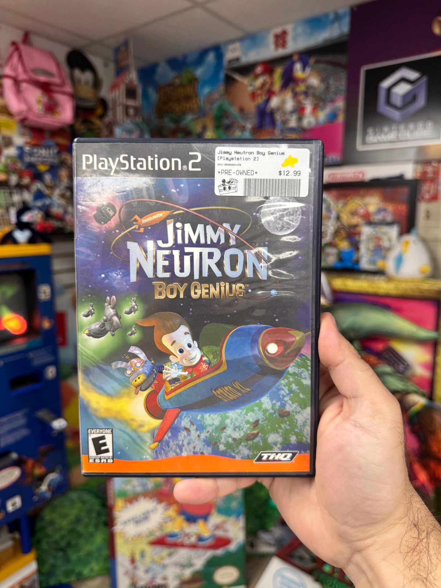 Jimmy Neutron Boy Genius - PS2 CiB