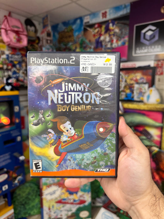 Jimmy Neutron Boy Genius - PS2 CiB