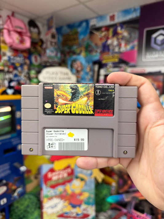 Super Godzilla - SNES Loose