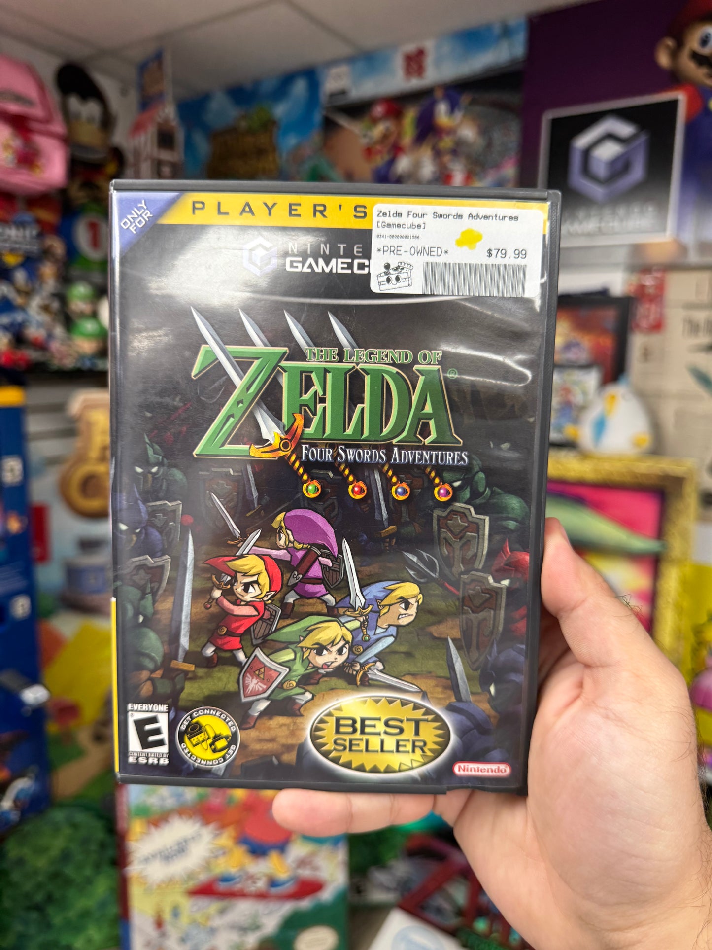 Zelda Four Swords Adventures - GameCube CiB