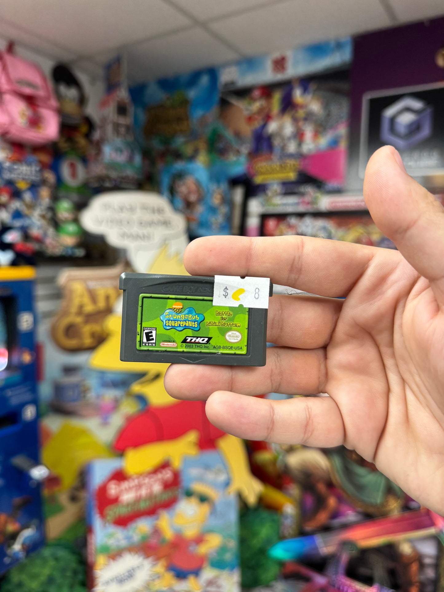 Spongebob Squarepants: Battle for Bikini Bottom - GBA Loose