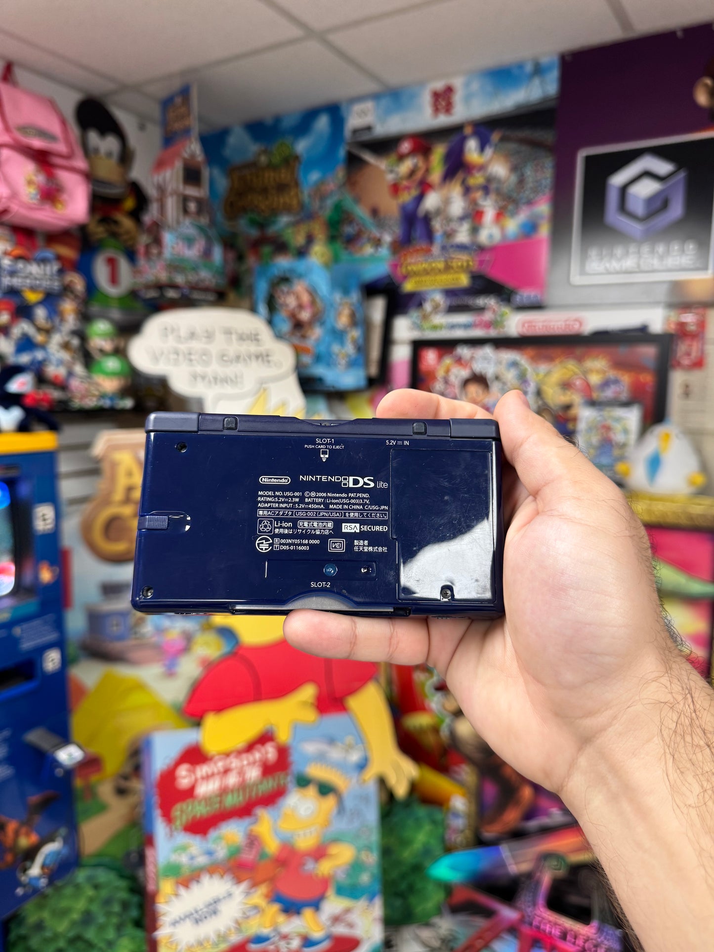Blue DS Lite