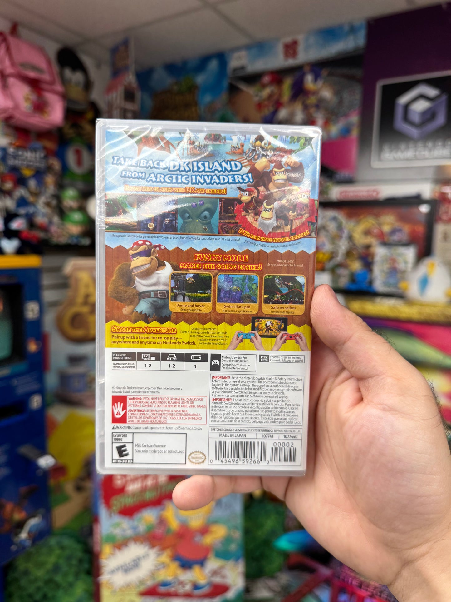 Donkey Kong Country Tropical Freeze - Switch Sealed