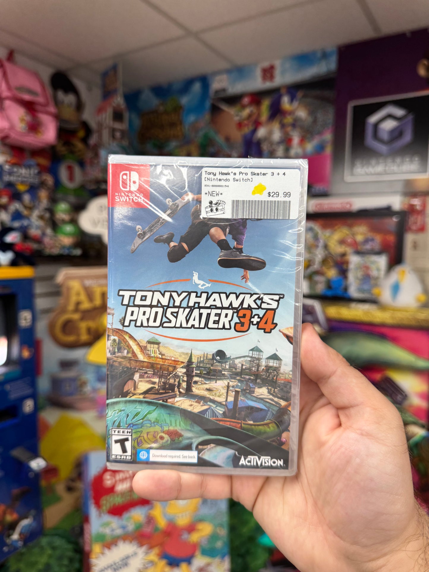 Tony Hawk's Pro Skater 3+4 - Switch Sealed