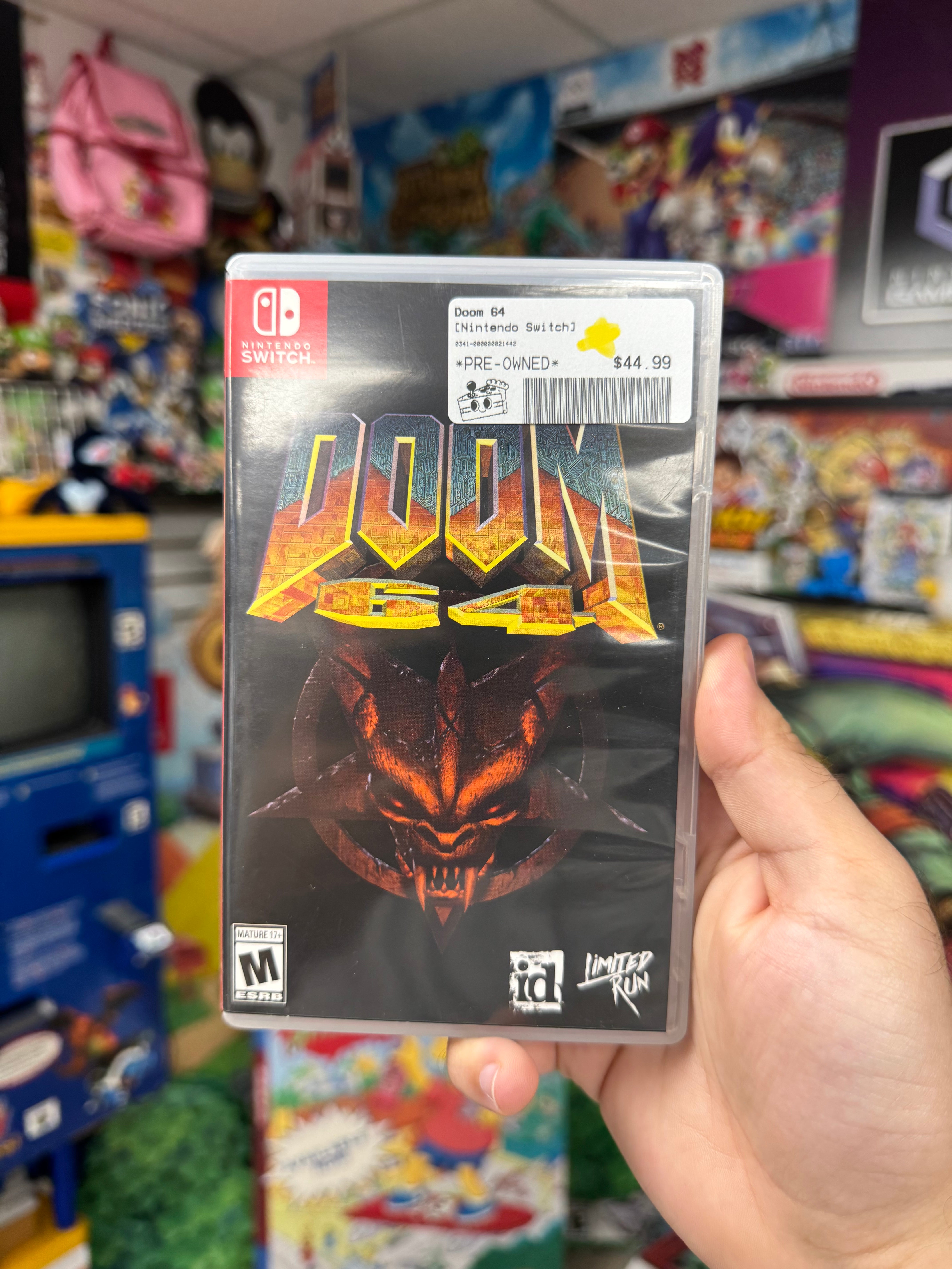 Doom 64 (Limited Run) - Switch CiB – CakeHoarder Games