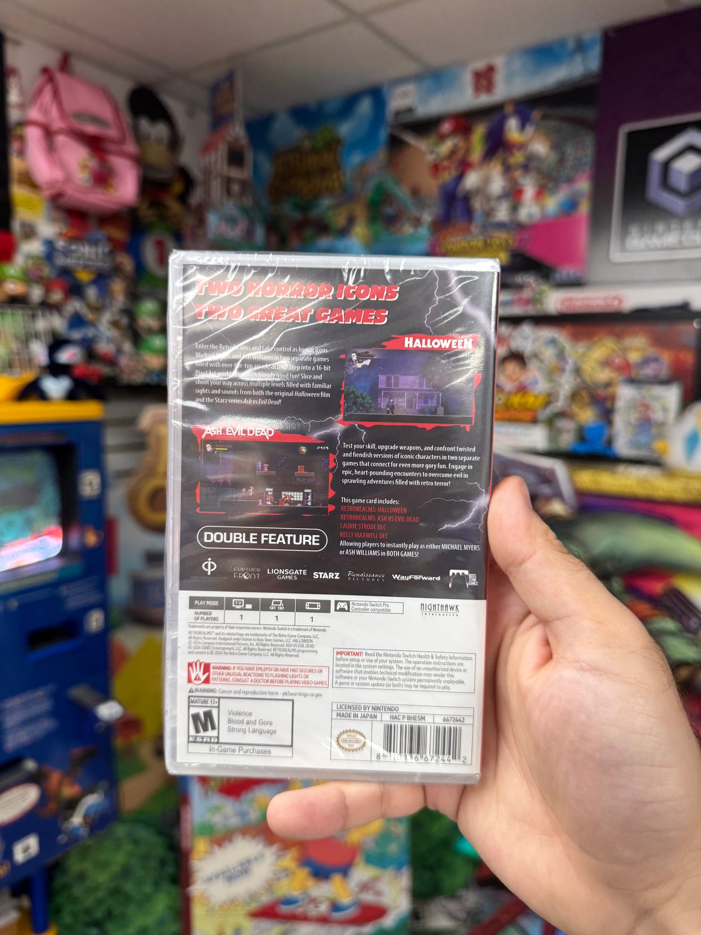 Halloween and Ash vs. Evil Dead - Switch Sealed