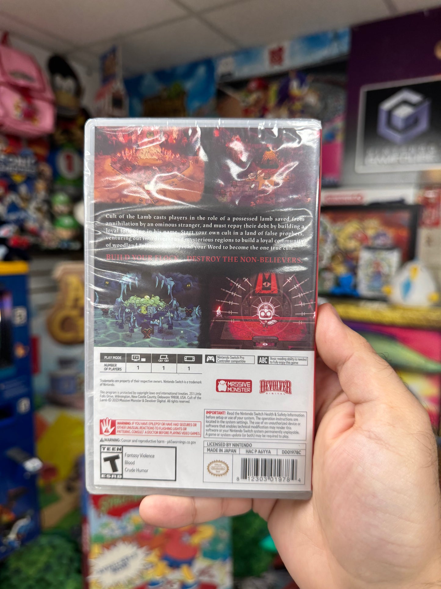 Cult of the Lamb Walmart Exclusive - Switch Sealed