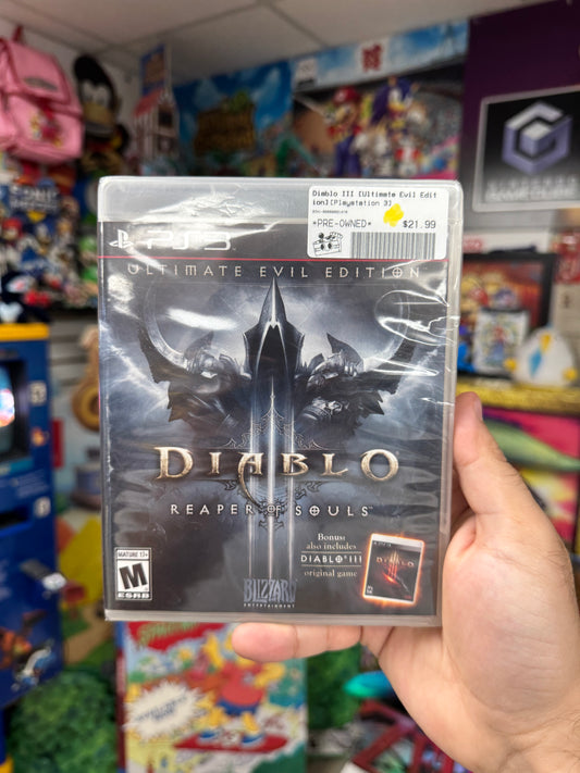Diablo III [Ultimate Evil Edition] - PS3 Sealed