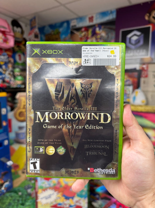 Elder Scrolls III Morrowind [GOTY Edition] - Xbox CiB