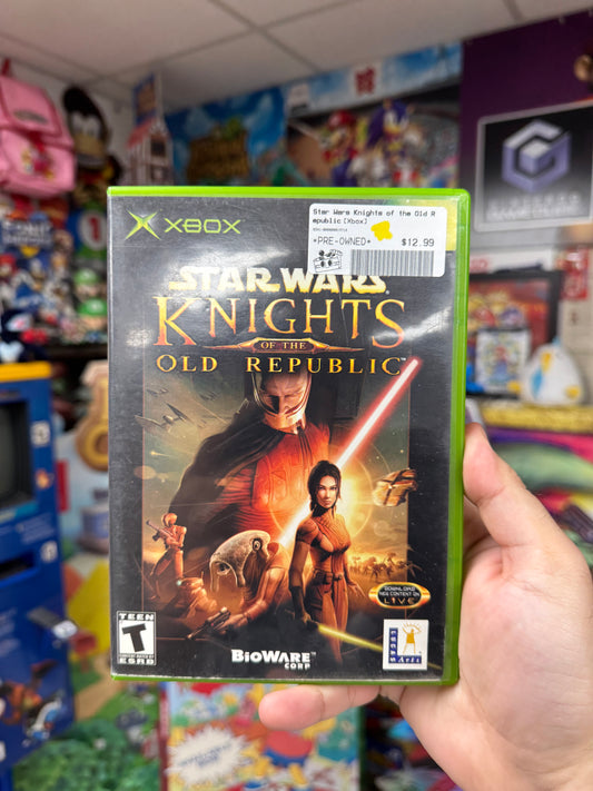 Star Wars Knights of the Old Republic - Xbox CiB