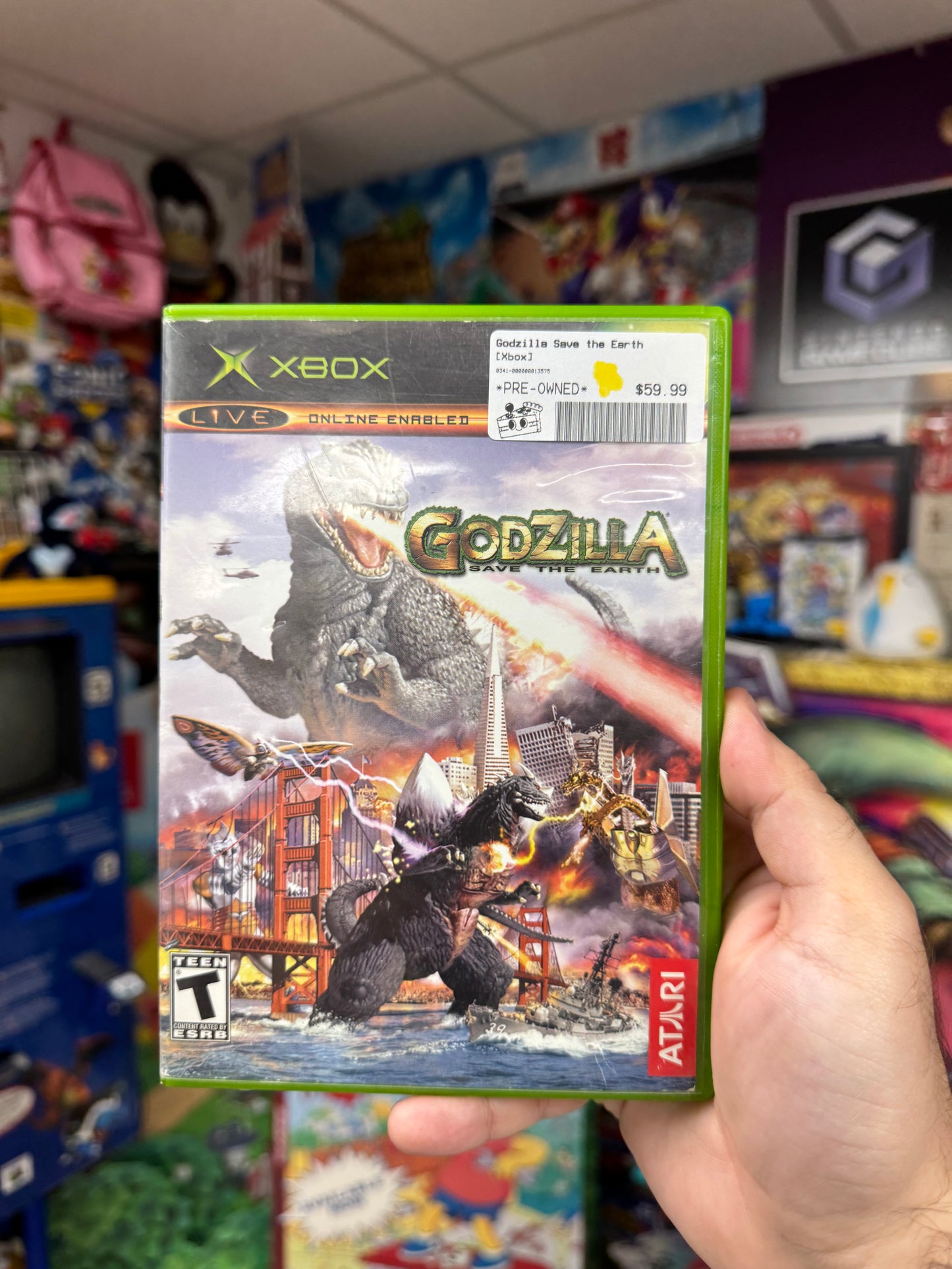 Godzilla Save the Earth - Xbox Boxed