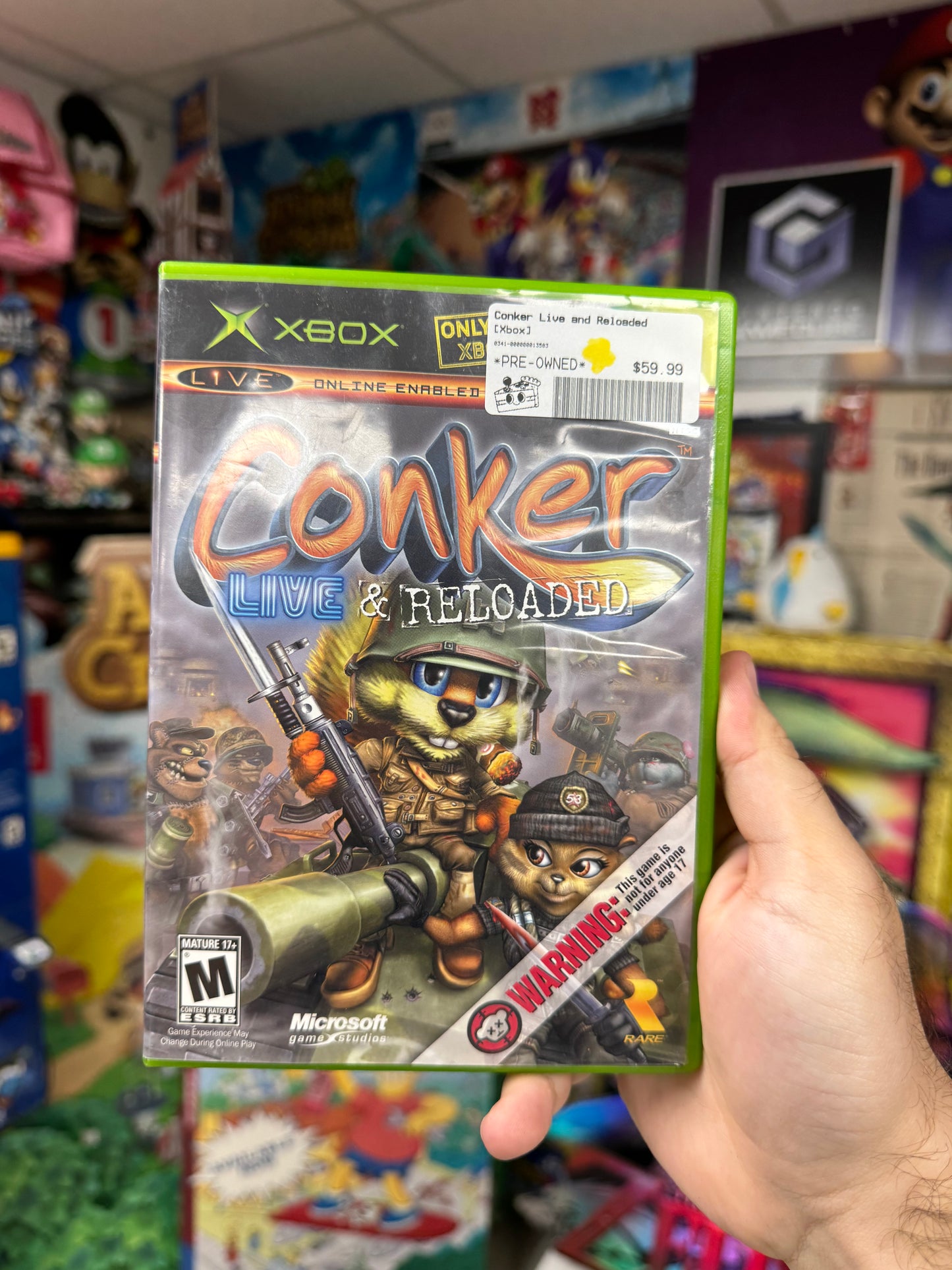 Conker: Live and Reloaded - Xbox Boxed