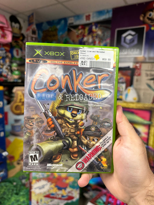 Conker: Live and Reloaded - Xbox Boxed
