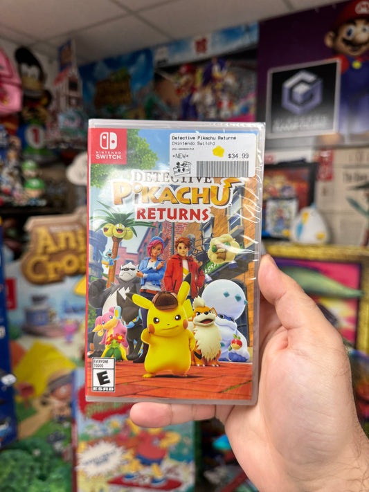 Detective Pikachu Returns - Switch Sealed