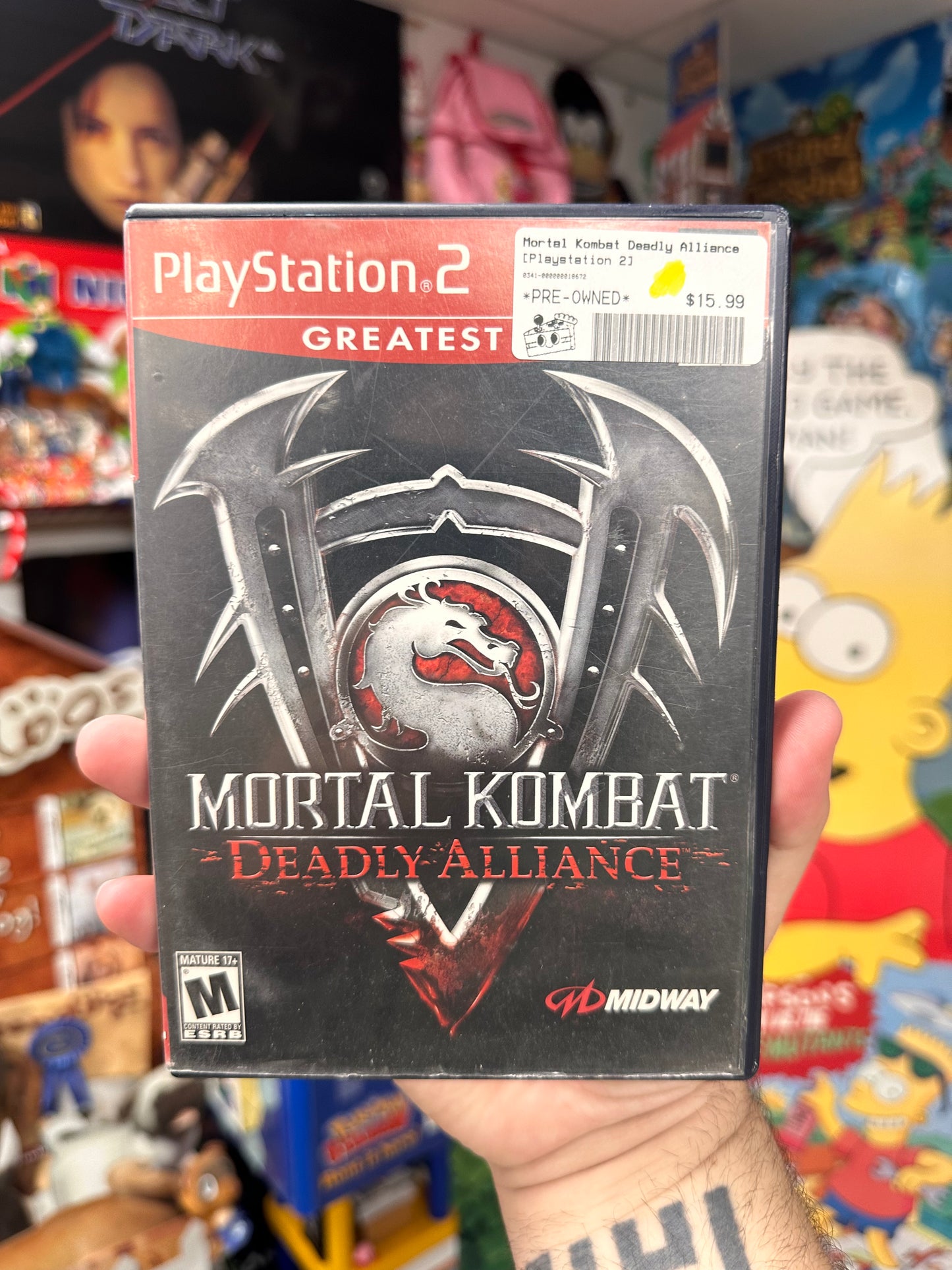 Mortal Kombat Deadly Alliance - PS2 Boxed