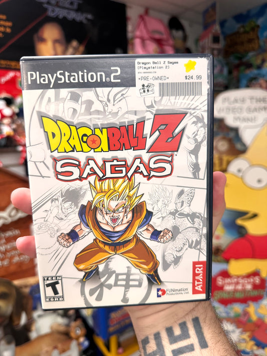 Dragon Ball Z Sagas - PS2 CiB