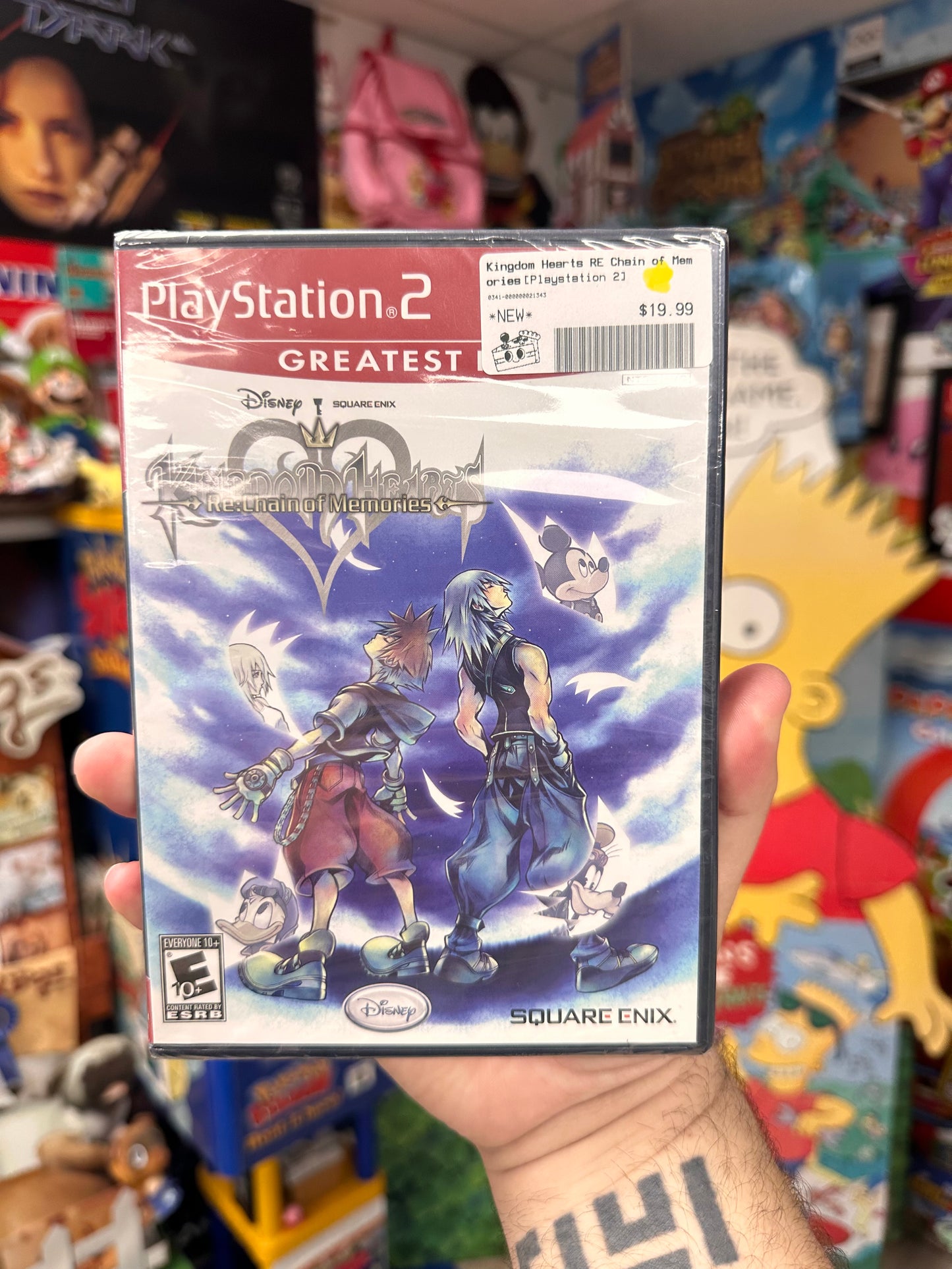 Kingdom Hearts Re: Chain of Memories [Greatest Hits] - PS2 Sealed