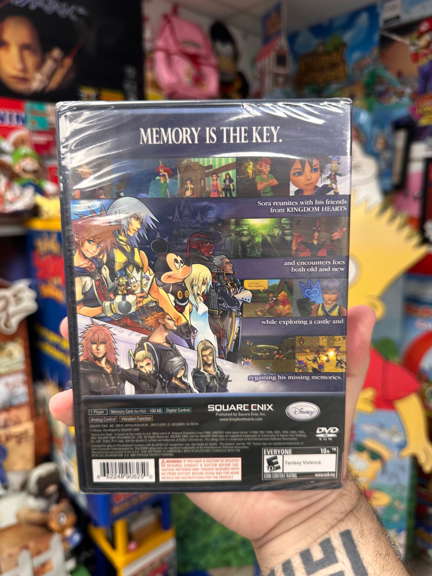 Kingdom Hearts Re: Chain of Memories [Greatest Hits] - PS2 Sealed