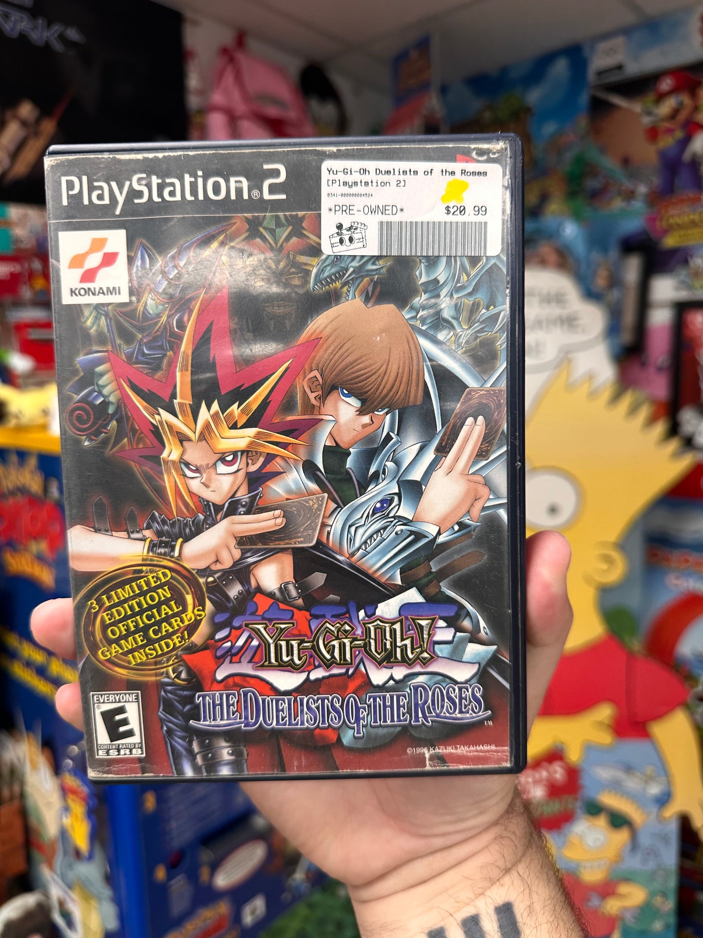 Yu-Gi-Oh! Duelists of the Roses - PS2 CiB (No Cards)