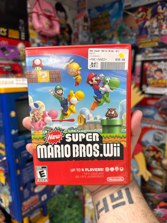 New Super Mario Bros. Wii - CiB