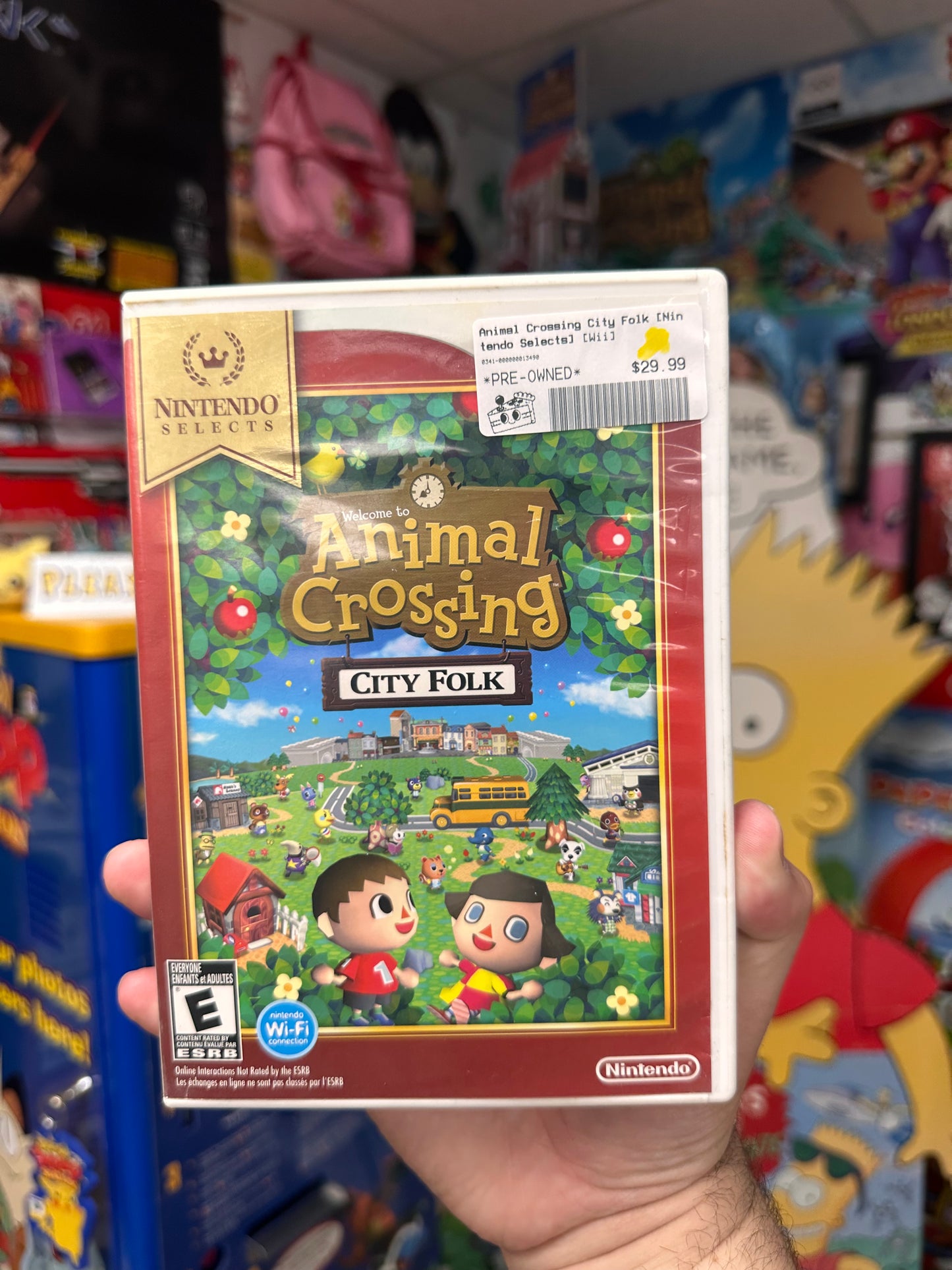 Animal Crossing City Folk - Wii CiB