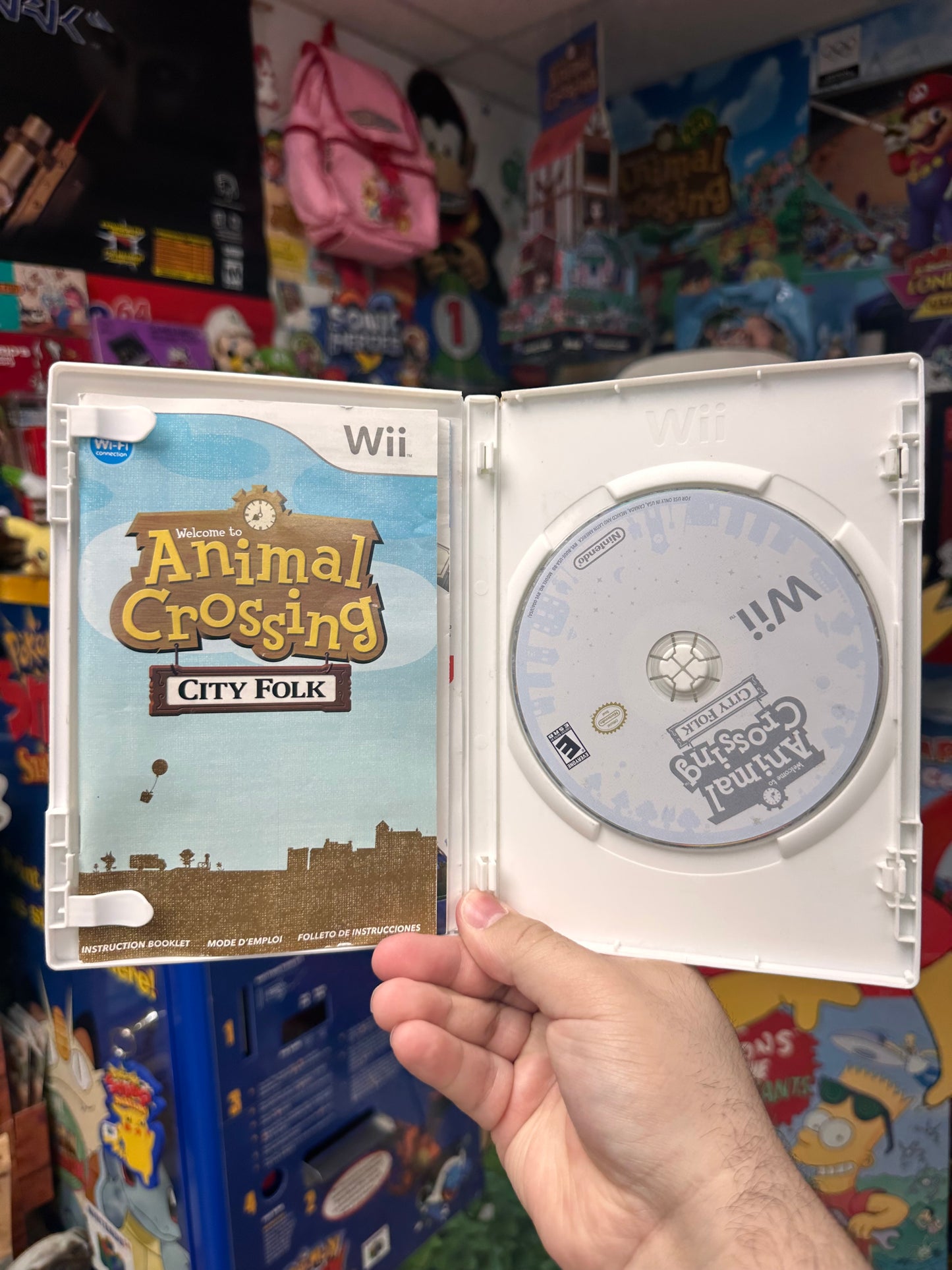 Animal Crossing City Folk - Wii CiB